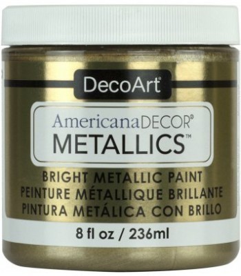DecoArt Americana Decor Champagne Metallics Craft Paints. 8oz
